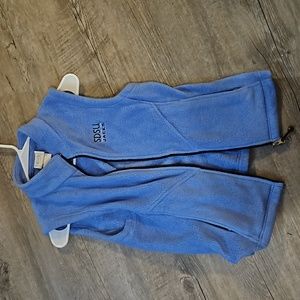SDSU Jacks fleece vest